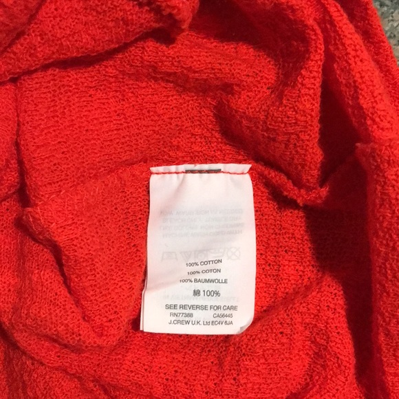 Madewell wrap in vibrant red. - Picture 4 of 5